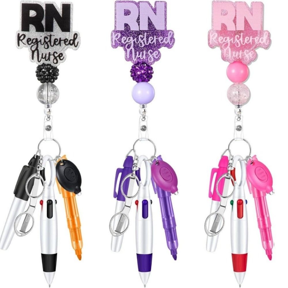 Penn Reel Fierce - New Retractable Nurse Pen Pack Lanyard