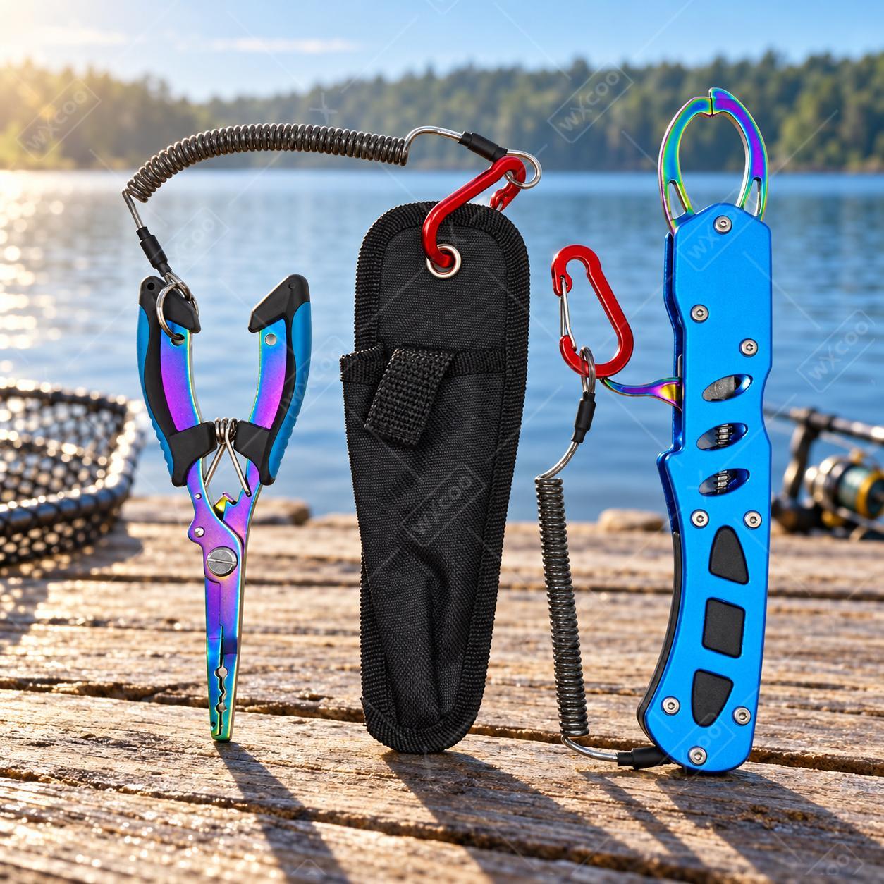 Blue Titanium Coated Saltwater - огляд і ціна Fishing Hook Sharpener