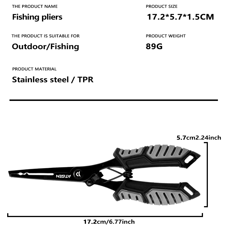 Fishing Tongs Hook Remover Sta - огляд і ціна Fishing Hook Sharpener