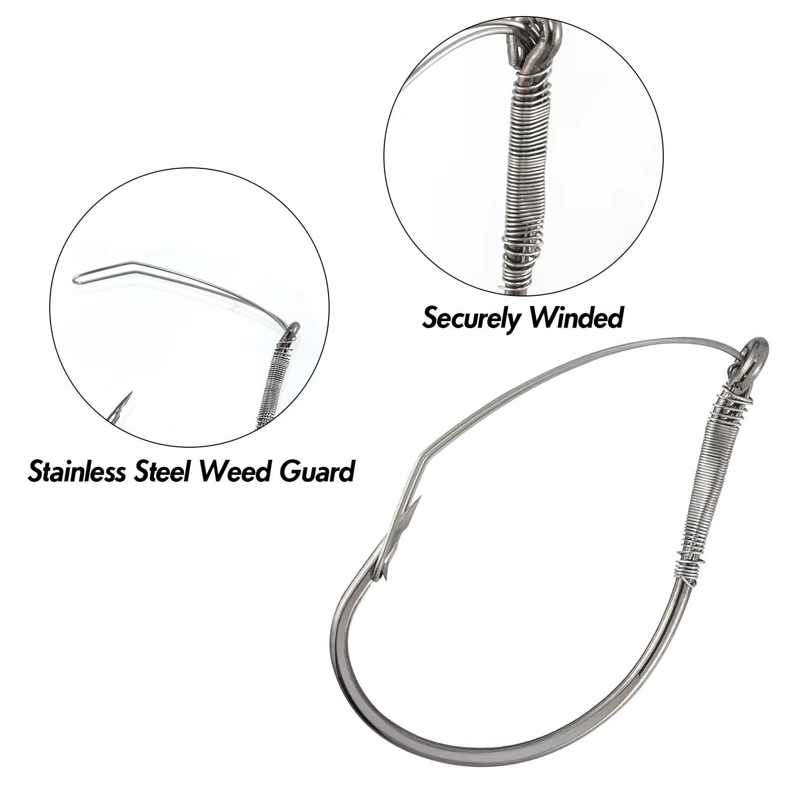 FishTrip Weedless Wacky Rig Ho - огляд і ціна Fishing Hook Weedless