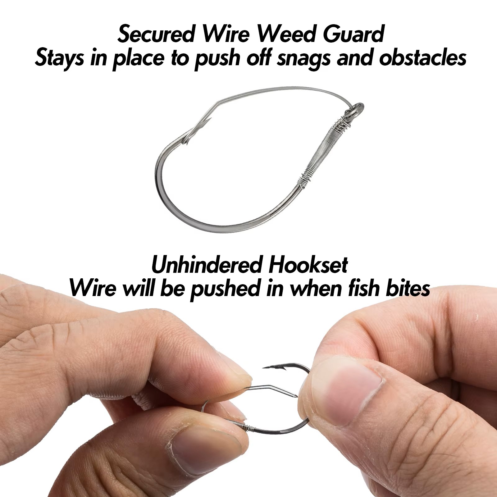 FishTrip Weedless Wacky Rig Ho - огляд і ціна Fishing Hook Weedless