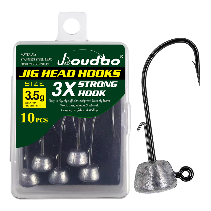 Mushroom Head Fishing Rigs Jig - огляд і ціна Fishing Hook Weedless