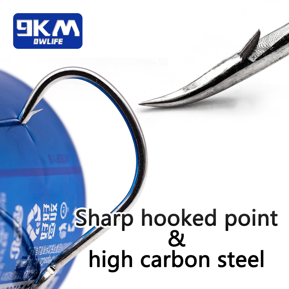 9KM Fishing Hooks Saltwater Li - огляд і ціна Fishing Hook Offset