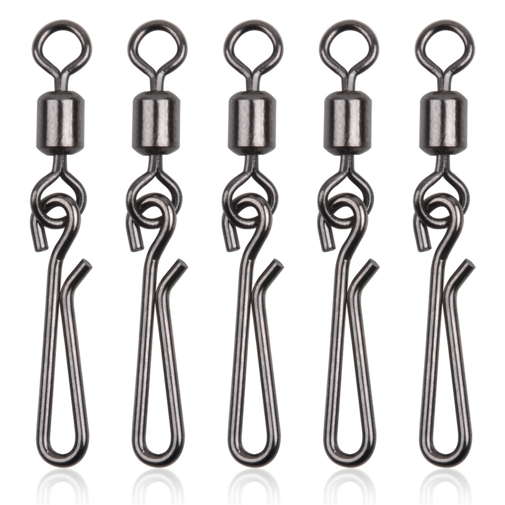 30Pcs swivels and snap for fis - огляд і ціна Fishing Hook Stainless Steel