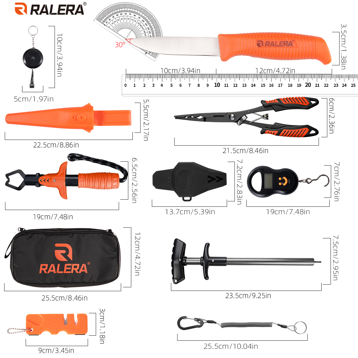 RALERA Fishing Gear Tool Kit F - огляд і ціна Fishing Hook Sharpener